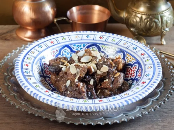 Фото блюда: Баранина тушеная с черносливом