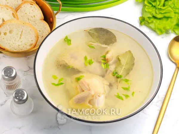 Фото блюда: Бульон из перепёлки