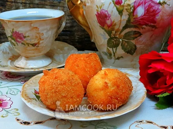 Фото блюда: Сырные пончики