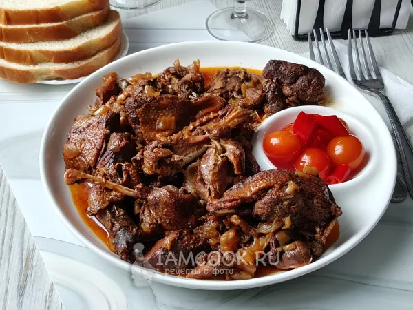 Фото блюда: Дикая утка в афганском казане