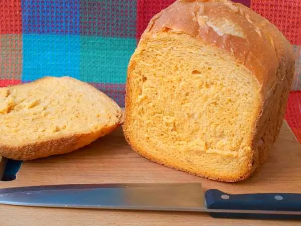 Фото блюда: Хлеб с паприкой и луком в хлебопечке