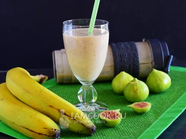 Фото блюда: Смузи с инжиром