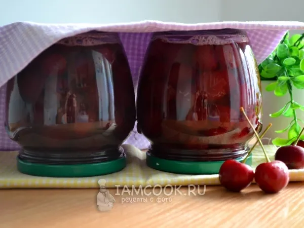 Фото блюда: Варенье из черешни без косточек (пятиминутка)
