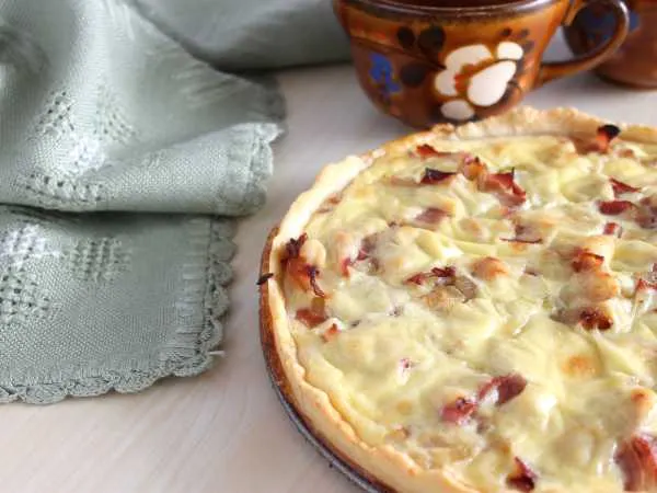 Фото блюда: Киш с беконом