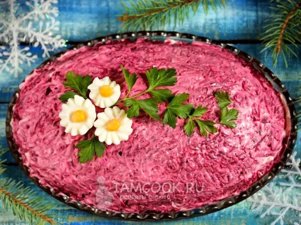 Фото блюда: Салат «скумбрия под шубой»