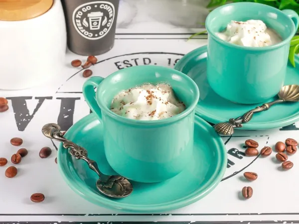 Фото блюда: Кофе бреве (Breve)