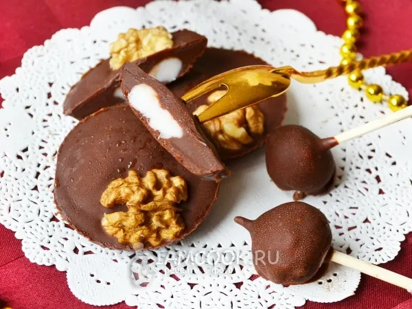 Фото блюда: Сало в шоколаде