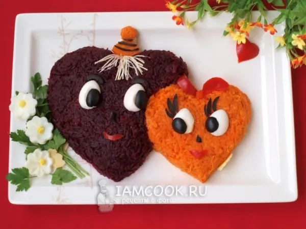 Фото блюда: Салат «Сладкая парочка»