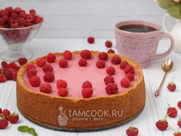 Фото блюда: Малиновый чизкейк