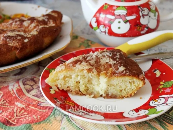 Фото блюда: Tarte au sucre (сахарный пирог)