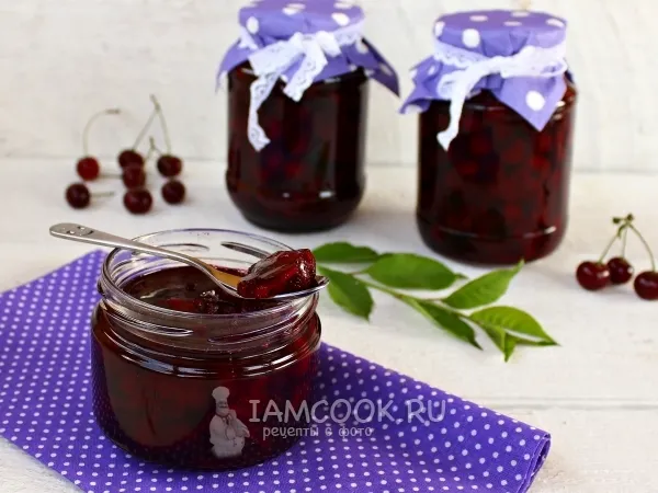Фото блюда: Варенье из вишни с желатином
