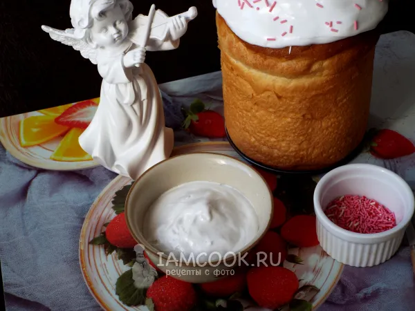 Фото блюда: Помадка для кулича