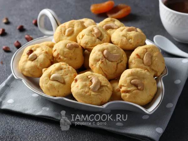 Фото блюда: Морковно-творожное печенье