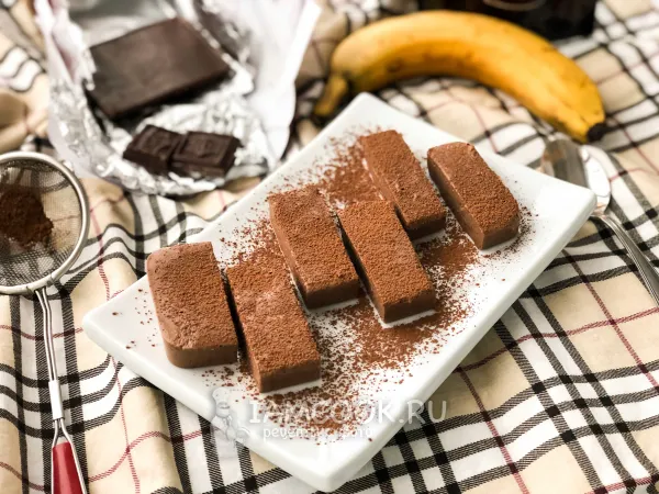 Фото блюда: Замороженный банановый десерт