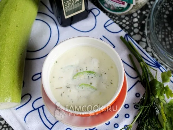 Фото блюда: Омлет с кабачками в пароварке