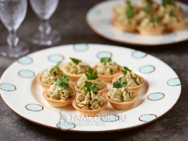 Фото блюда: Тарталетки с авокадо и тунцом
