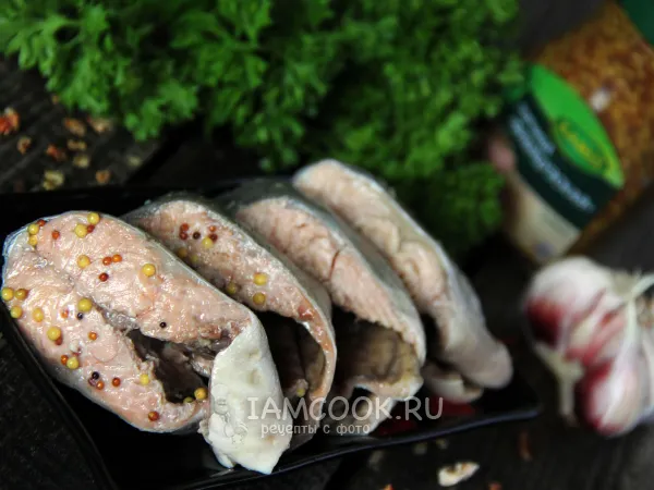 Фото блюда: Маринованная горбуша