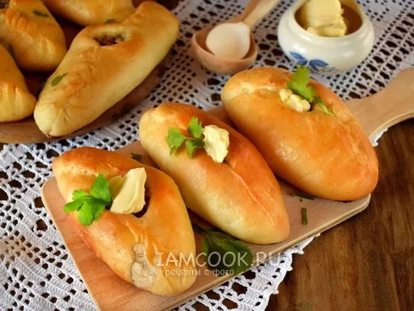 Фото блюда: Расстегаи с консервированной рыбой