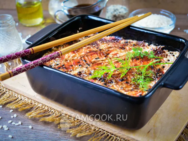 Фото блюда: Суши-запеканка