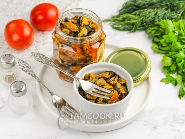 Фото блюда: Мидии в масле