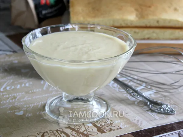 Фото блюда: Заварной сметанный крем