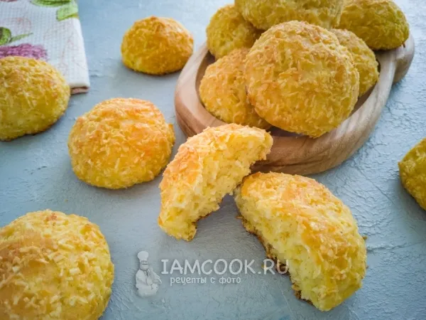 Фото блюда: Творожно-кокосовое печенье