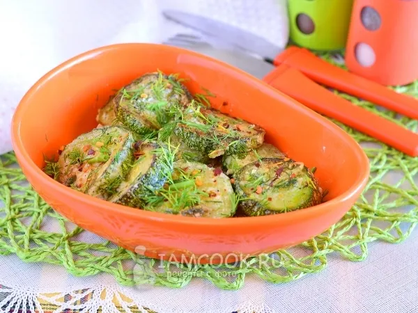 Фото блюда: Кабачки сливочно-пряные