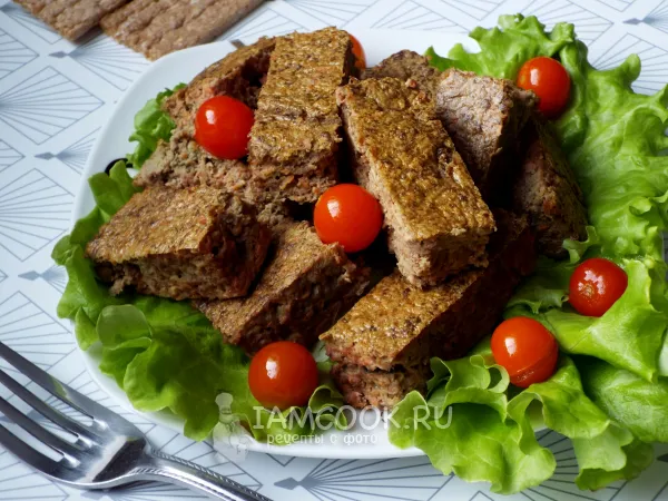 Фото блюда: Суфле из говяжьей печени в духовке