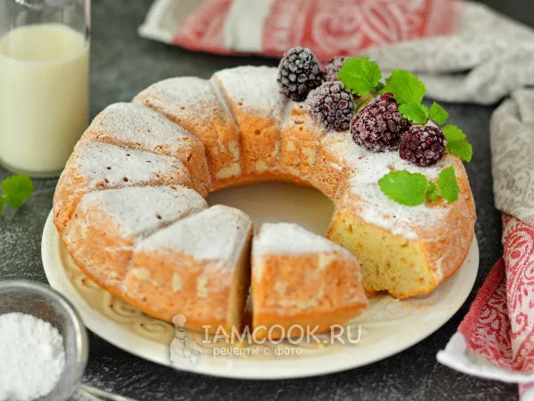 Фото блюда: Кекс на овсяном молоке