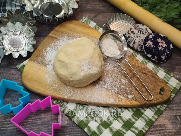 Фото блюда: Песочное тесто без яиц