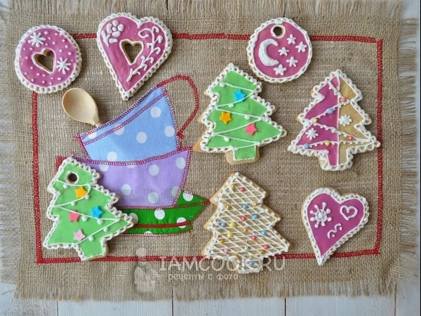 Фото блюда: Подарочные пряники к Новому Году!