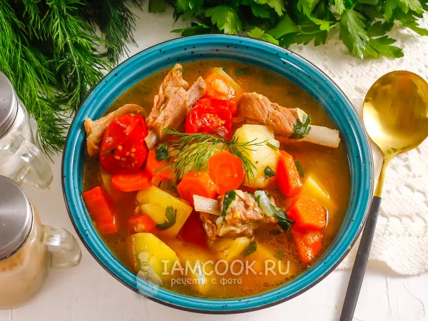 Фото блюда: Шурпа из бараньих ребрышек