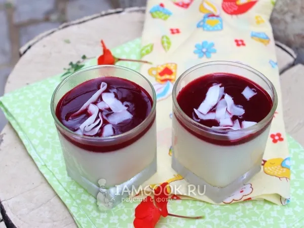 Фото блюда: Кокосовая панакота