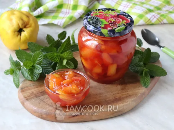 Фото блюда: Варенье из айвы с апельсином