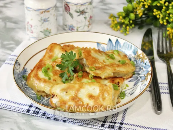 Фото блюда: Минтай в брикетах в мультиварке