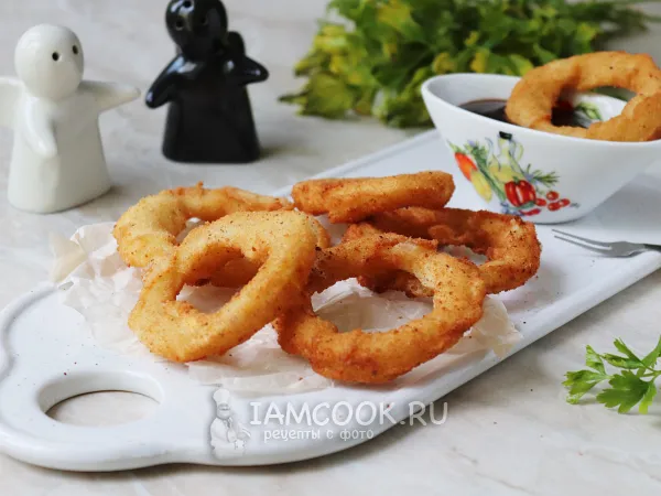Фото блюда: Луковые кольца как в Бургер Кинг