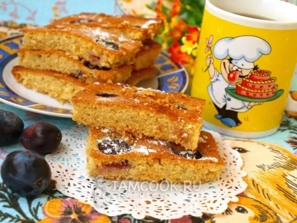 Фото блюда: Пирог из сливы