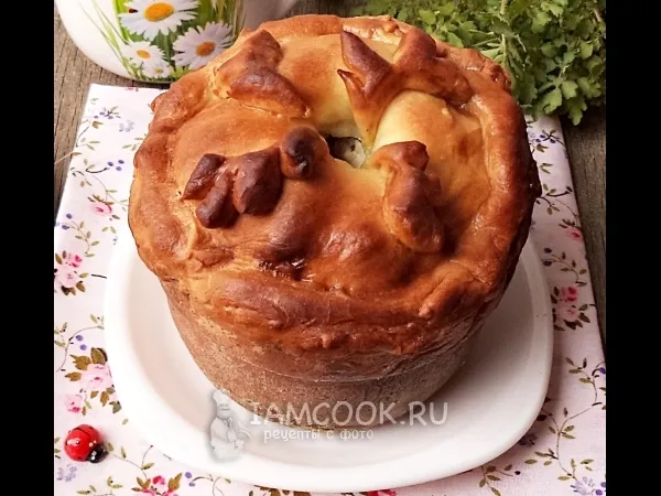 Фото блюда: Мини-курники с курицей и картошкой