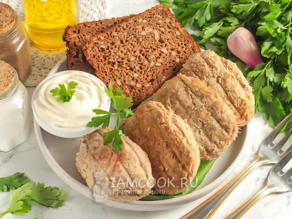 Фото блюда: Котлеты в фольге на мангале