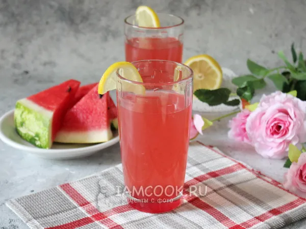 Фото блюда: Компот из арбуза на каждый день