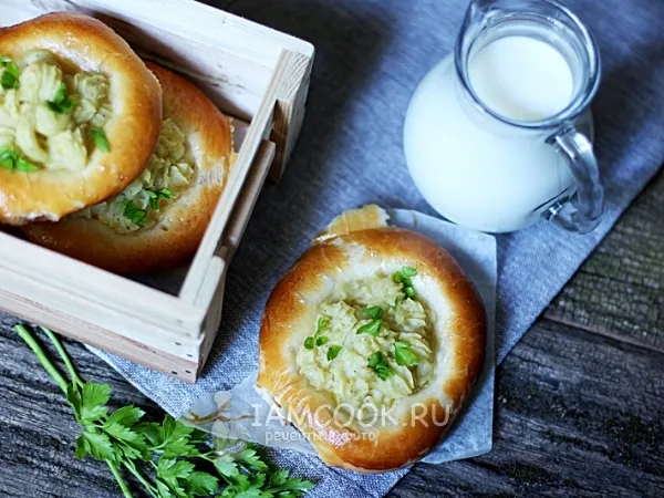 Фото блюда: Ватрушки с картошкой