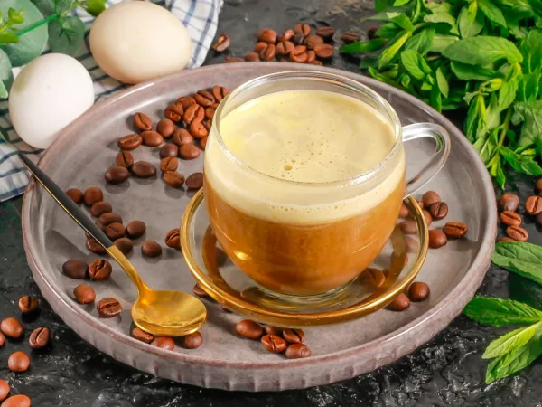 Фото блюда: Кофе с яйцом