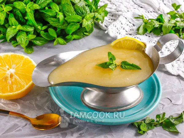 Фото блюда: Лимонный курд без яиц