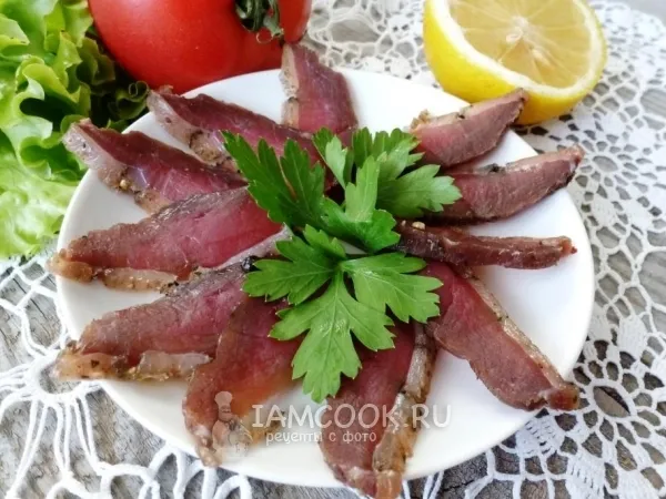 Фото блюда: Вяленая утиная грудка