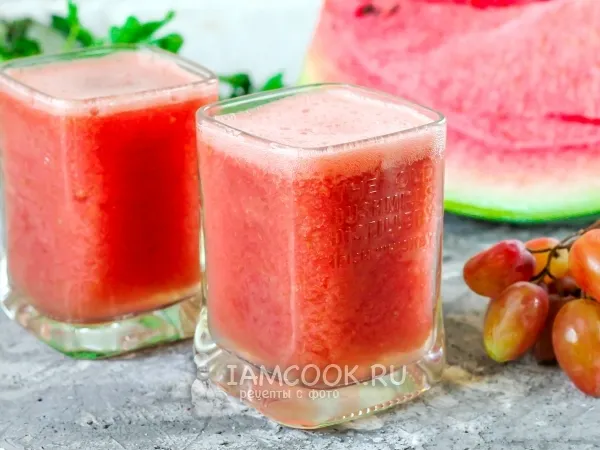 Фото блюда: Арбузно-виноградный сок