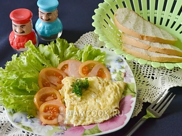 Фото блюда: Яичница-болтунья