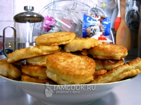 Фото блюда: Луковые оладьи