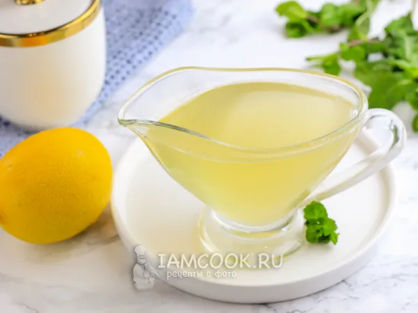 Фото блюда: Лимонный сироп