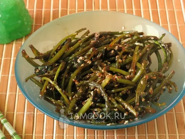 Фото блюда: Чесночные стрелки по-корейски