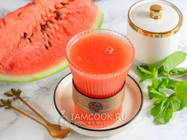 Фото блюда: Кисель из арбуза